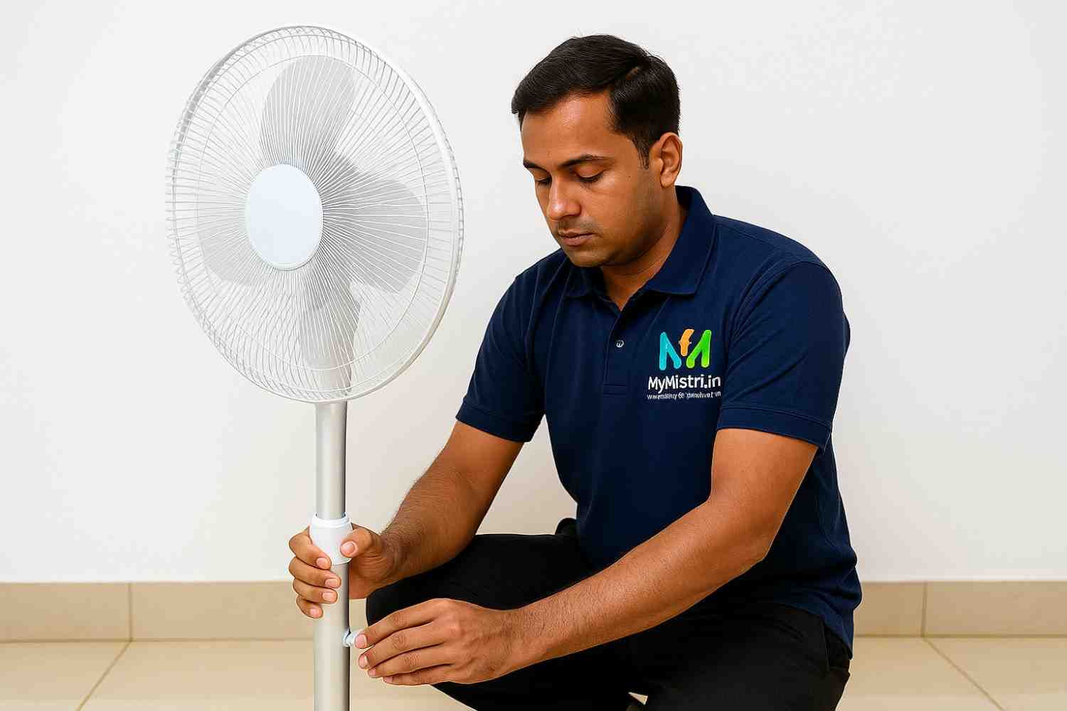 Pedestal Fan Installation